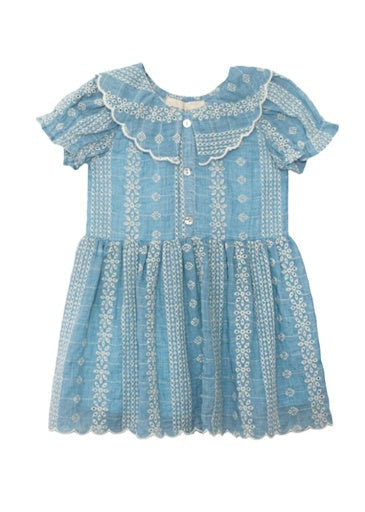 DELICATE BLUE DRESS