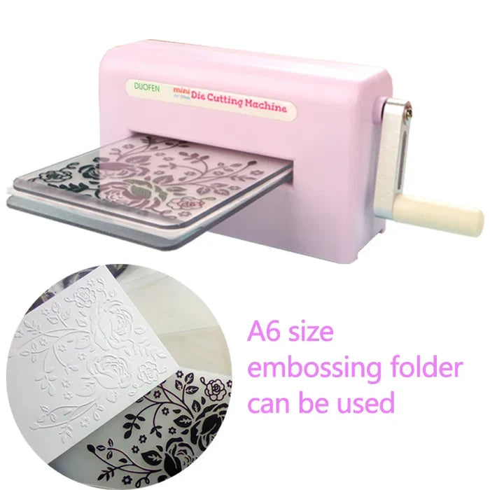 Die Cutting Machine A6 105mm Mini Embossing Tool Crafts