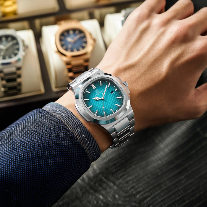 Hochwertige Herren Edelstahl Armbanduhr – klassisches Design, langlebig, für den Alltag 2