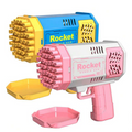 Electric 40-Hole Bubble Blaster Toy - Handheld Outdoor Fun for Kids, No Batteries or Bubble Solution Needed