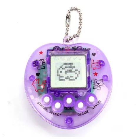 Electronic Pets Tamagotchi 49 In One Funny Toy - Retro Pixel Keychain for Kids and Adults