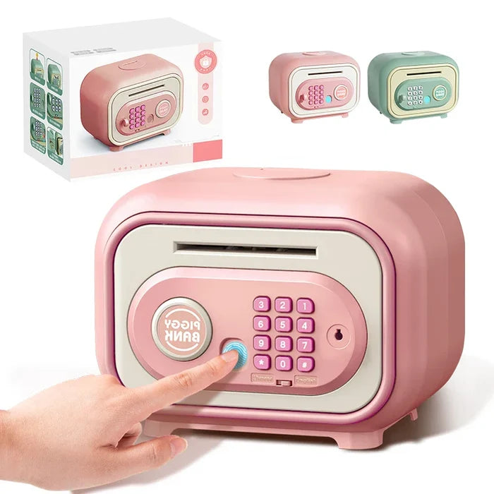 Electronic Piggy Bank Password Protected Mini ATM Toy For Kids Back To School 2025 Teaches Saving