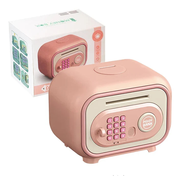 Pink piggy bank