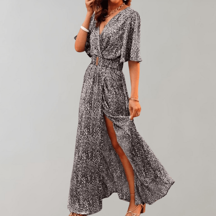 Elegant Women's Maxi Dress - Lightweight Summer Dress for Versatile Occasions-1