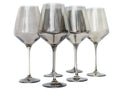 Estelle Colored Wine Glasses - Gray Smoke