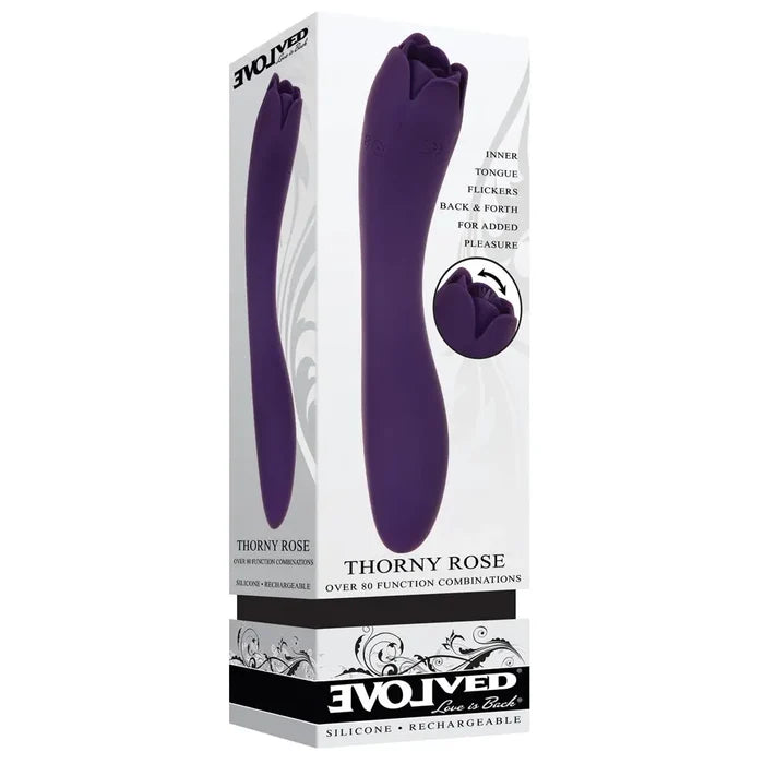 Evolved® Thorny Rose Tongue Flickering Stimulator - Rolik®