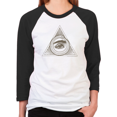 Eye Ouroboros Unisex Baseball T-Shirt
