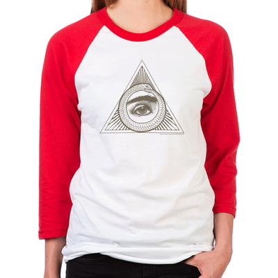 Eye Ouroboros Unisex Baseball T-Shirt