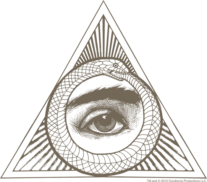 Eye Ouroboros Unisex Baseball T-Shirt