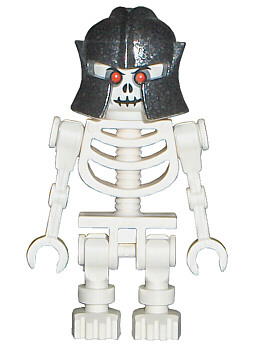 Fantasy Era - Skeleton Warrior 3, White, Speckled Helmet