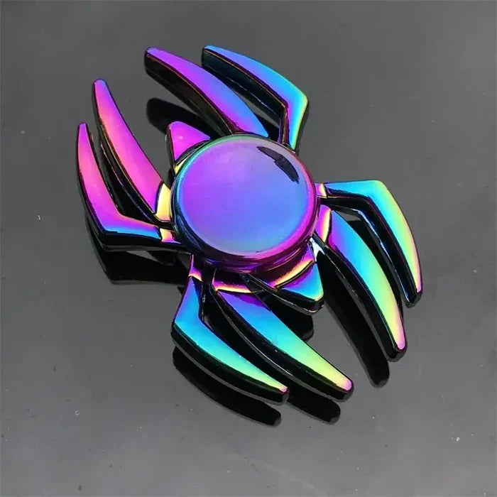 Fidget Spinner Metal Toy Rainbow Spinner R118 60mm Stress Relief for Adults and Kids