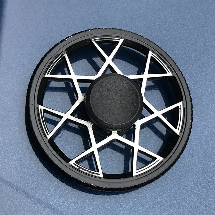 Fidget Spinner Metal Toy Spinner R118 60mm for Stress Relief, Fun Fidgeting Toy for Kids and Adults