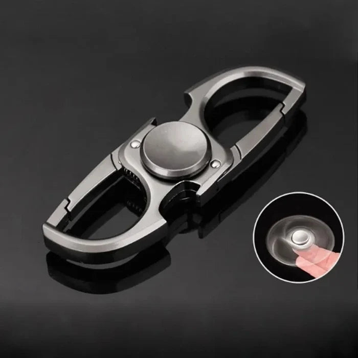 Finger Spinner Fidget Toy Keychain Bottle Opener for Stress Relief