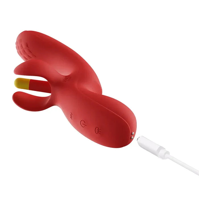 Honey Play Box Fortexa Flapping Clit & G-Spot App-Enabled Vibrator Red Rolik®
