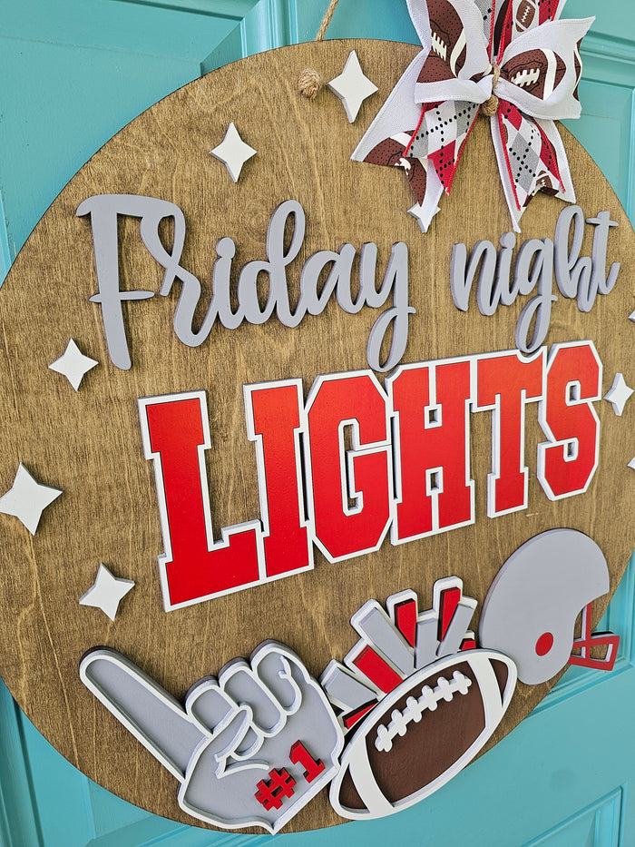 Friday Night Lights Door Hanger