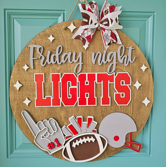 Friday Night Lights Door Hanger