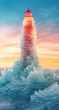 Frozen Lighthouse