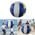 Giant Inflatable Beach Volleyball - 100cm PVC Outdoor Sports Ball for Team Games and Fun Activities
