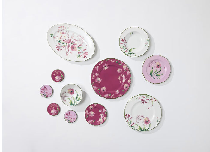 Ginori Florenza Flat Bread Plate - Malva
