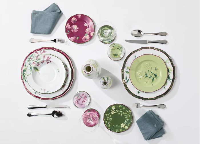 Ginori Florenza Flat Dessert Plate - Malva
