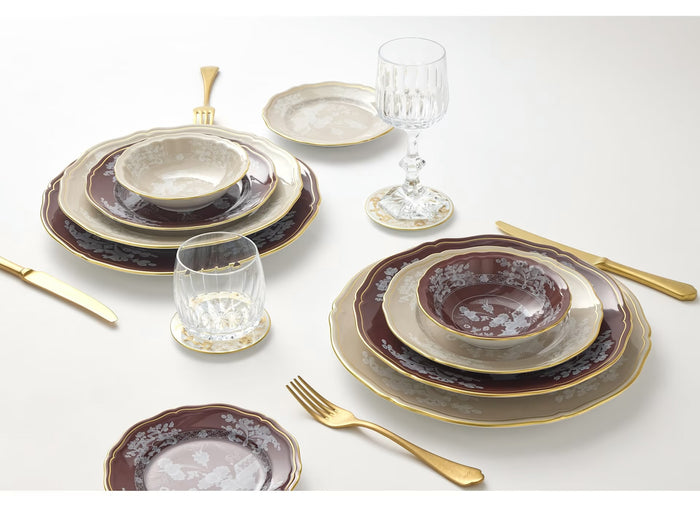 Ginori Oriente Italiano Soup Plate - Meringa