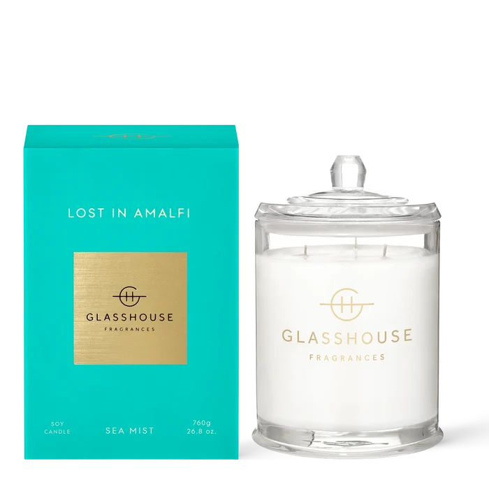 Glasshouse Lost in Amalfi Large Candle