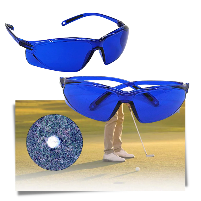 Golf Ball Finding Glasses Blue Lenses Unisex Golf Eyewear UV Protection Fall 2025 Trend