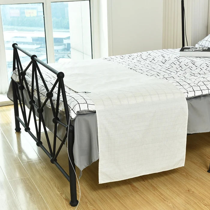 Grounding Sheet Silver Conductive Fabric EMF Sleep Aid