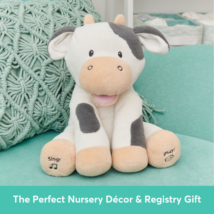 GUND Story Time Buttermilk Cow Animated