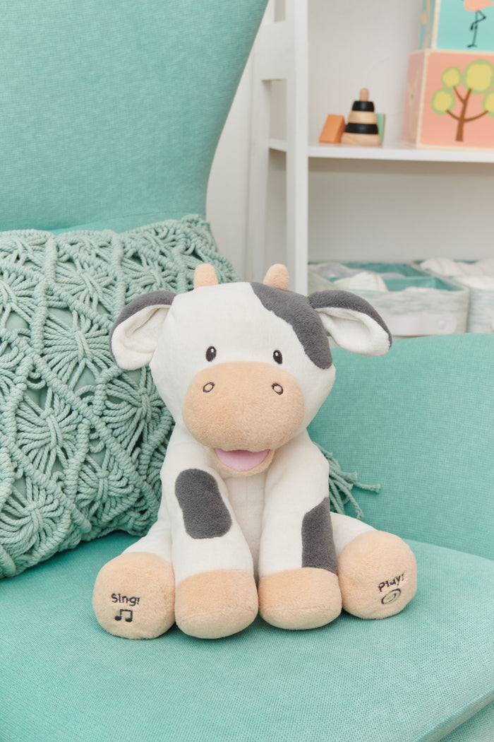 GUND Story Time Buttermilk Cow Animated