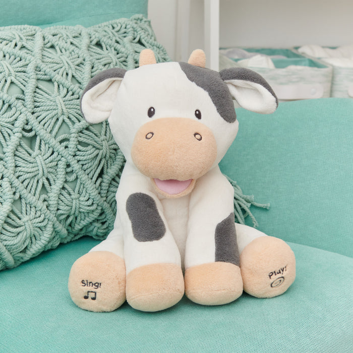 GUND Story Time Buttermilk Cow Animated