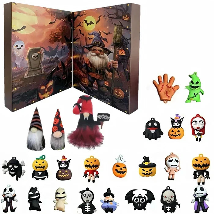 Halloween 24-Figure Gnome Countdown Calendar – 2025 Edition