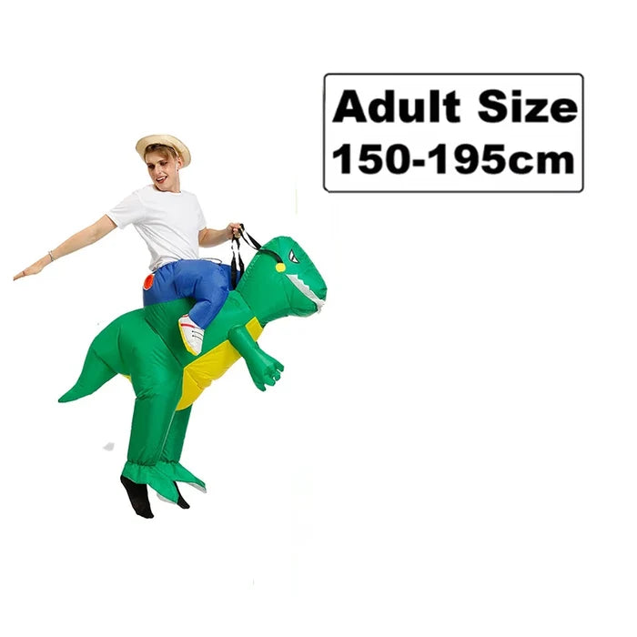 Halloween Alien Inflatable Costume for Kids & Adults - Funny Cosplay Suit for Parties