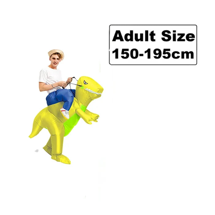 Halloween Alien Inflatable Costume for Kids & Adults - Funny Cosplay Suit for Parties