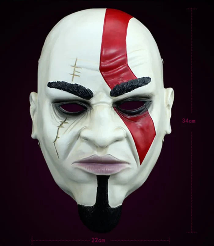 Halloween Mask Resin Full Face Cosplay Party Accessory