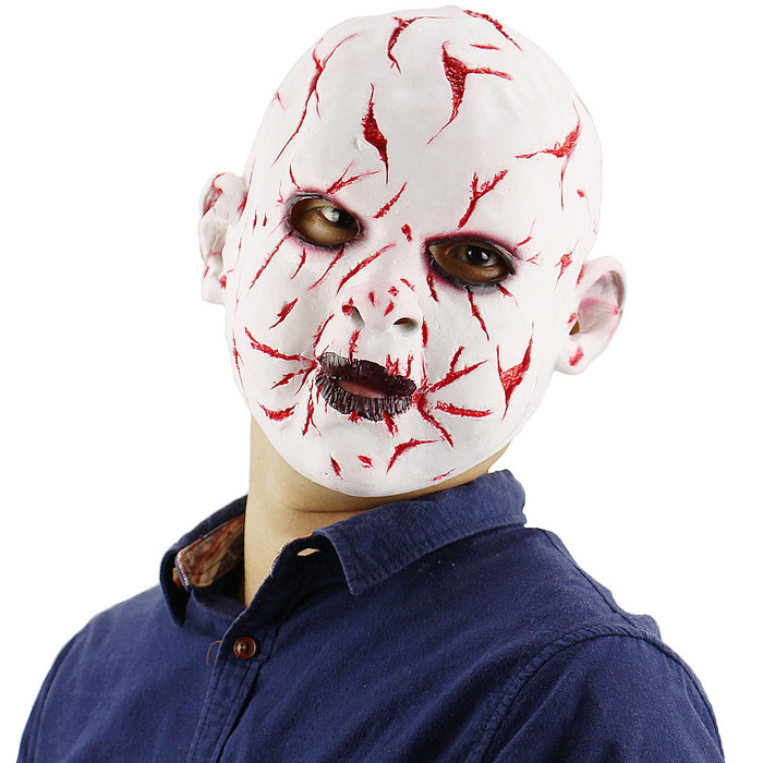 Halloween Zombie Mask Realistic Latex Cosplay Haunted