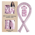 Heatless Hair Curlers Silk Headband Ribbon Rollers Overnight No Heat Styling Tool Sleep Curls 2025