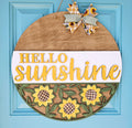 Hello Sunshine Sunflower Door Hanger-wholesale