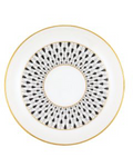 Herend Art Deco Tea Saucer- Black