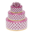 Herend Decorative Wedding Cake - Raspberry