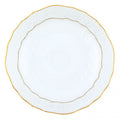 Herend Golden Edge Scalloped Dinner Bowl