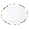 Herend Princess Victoria Oval Vegetable Bowl - Light Blue