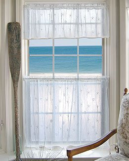 Heritage Lace Sand Shell Collection - Curtains, Runners, Material, etc [Home Decor]- Olde Church Emporium