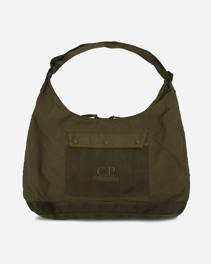 C.P. Company Herringbone Mixed Carry Bag IVY GREEN Bags and Backpacks Shoulder Bags 21CMAC040A-005349M 683