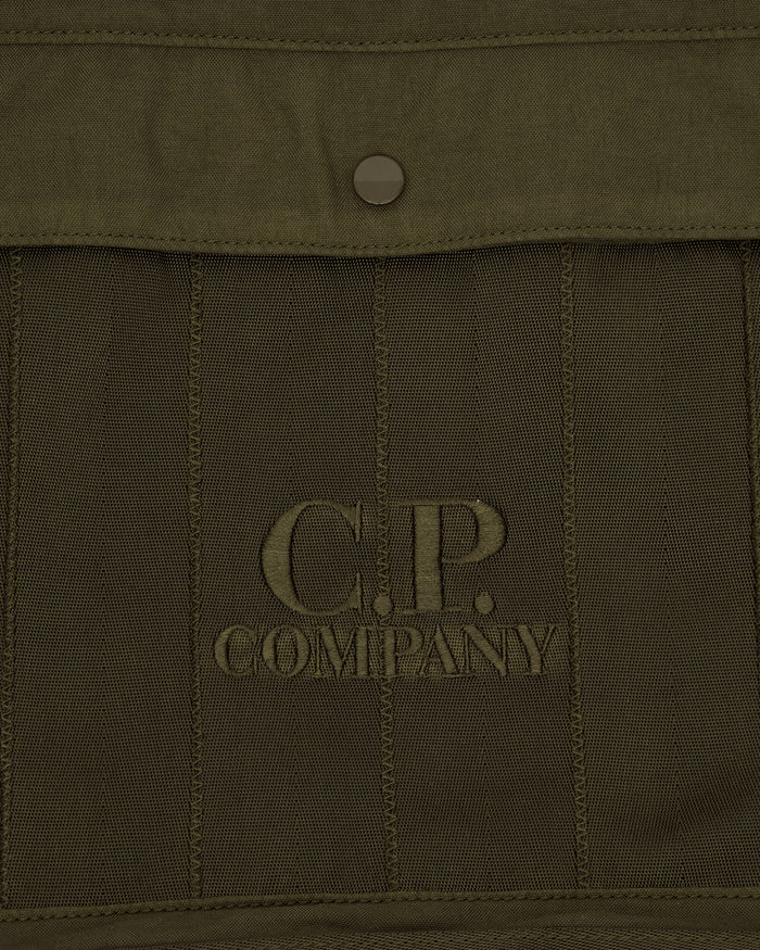 C.P. Company Herringbone Mixed Carry Bag IVY GREEN Bags and Backpacks Shoulder Bags 21CMAC040A-005349M 683