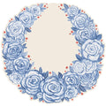 Hester & Cook Die-Cut American Floral Wreath Placemat
