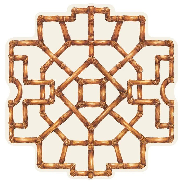 Hester & Cook Die Cut Bamboo Placemat