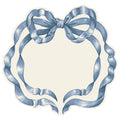 Hester & Cook Die-Cut Heirloom Blue Bow Placemat