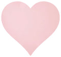 Hester & Cook Die-Cut Pink Heart Placemat