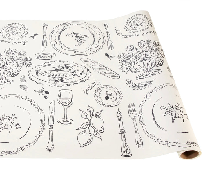 Hester & Cook Dinner Party Paper Table Runner